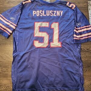 Vintage Paul Posluszny Buffalo Bills NFL Football Jersey XXL 2XL
